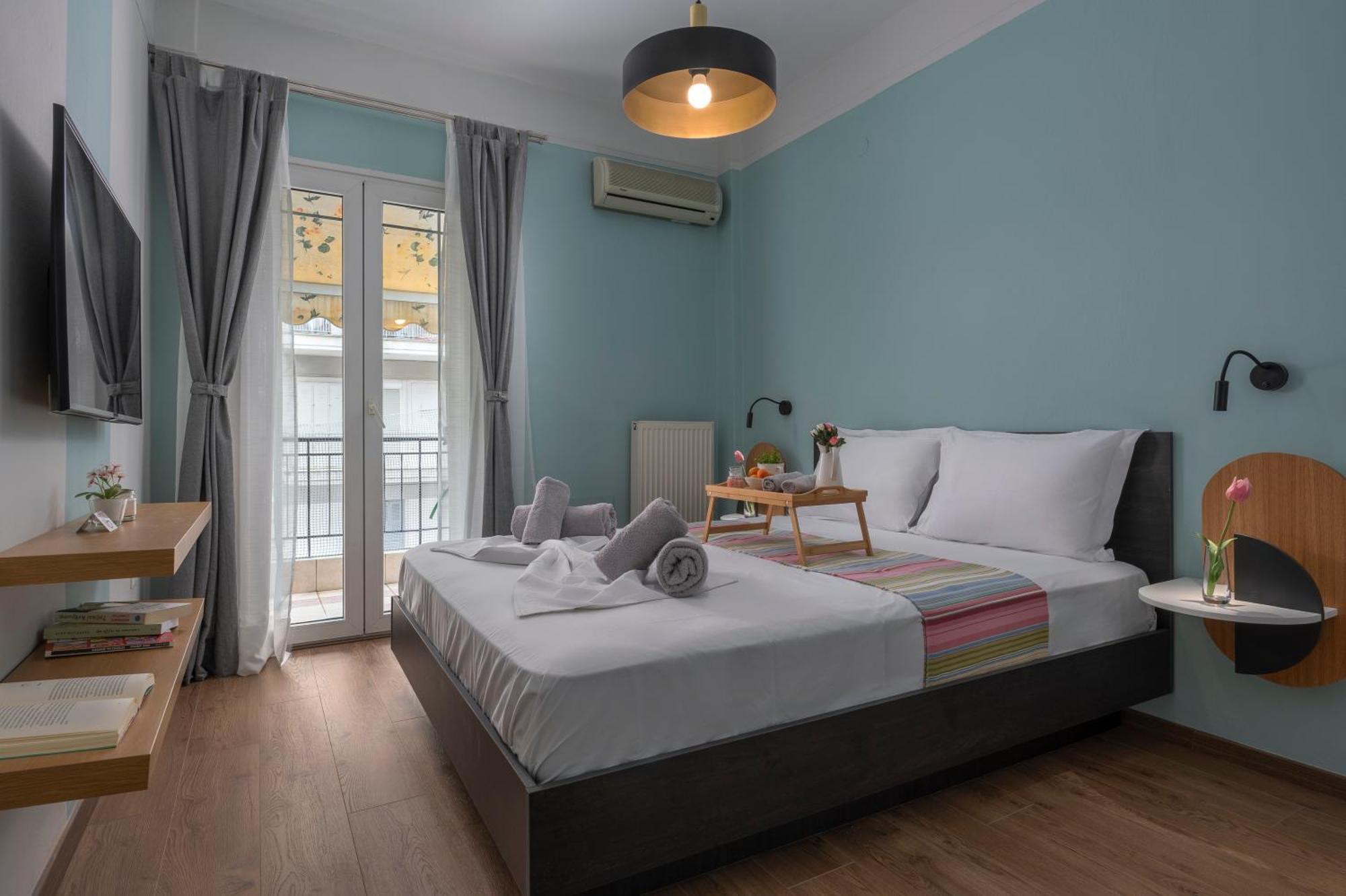 Estia Thessaloniki Apartment, Cozy, Spacious, Sunny, 2 Rooms-5 Beds Екстериор снимка